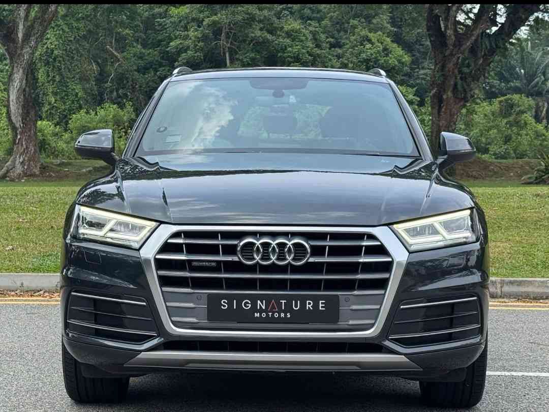 Audi Q5 2.0 TFSI qu S Tronic Sport (A) (Category: Used Cars) located in Singapore. Submitted by signaturemotors (Listing ID 1463999472, Image 1). Description: Showroom: 237 ALEXANDRA ROAD 237 Alexandra Road #02-04 Singapore 159929 Low Mileage! Agent Unit! 1 Of The Most Spacious & Sporty Looking SUV! Come With Audi Smartphone Interface. Audi Parking Aid Plus With Reversing Camera. Audi MMI Sound System. Audi Drive Select. Navigation. Cruise Contro