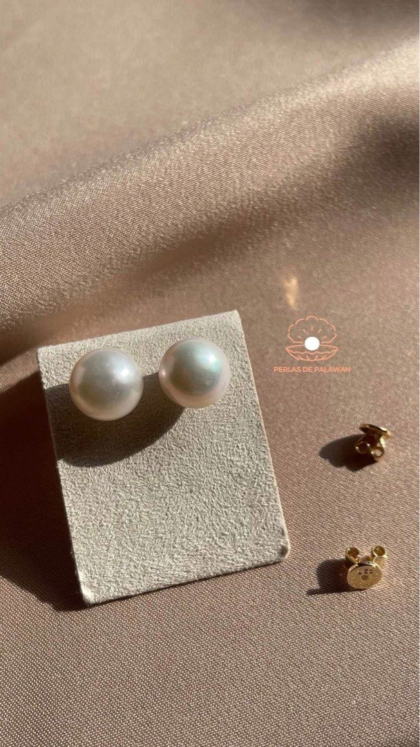 Authentic 12mm Freshwater Pearl Stud Earrings Siopao Shape (Category: Earrings) located in Manila. Submitted by perlasdepalawan (Listing ID 1464010243, Image 2). Description: 100% REAL FRESHWATER PEARL ✔️ 100% Real/Authentic Freshwater Pearl 💯 ✔️ High Quality Pearl ✔️ Philippines Pearl 🇵🇭 ✔️ made in Palawan, Philippines 🇵🇭 Like and Follow us on FB & IG for more ✨ FB: perlasdepalawanofficial IG: perlasdepalawan.