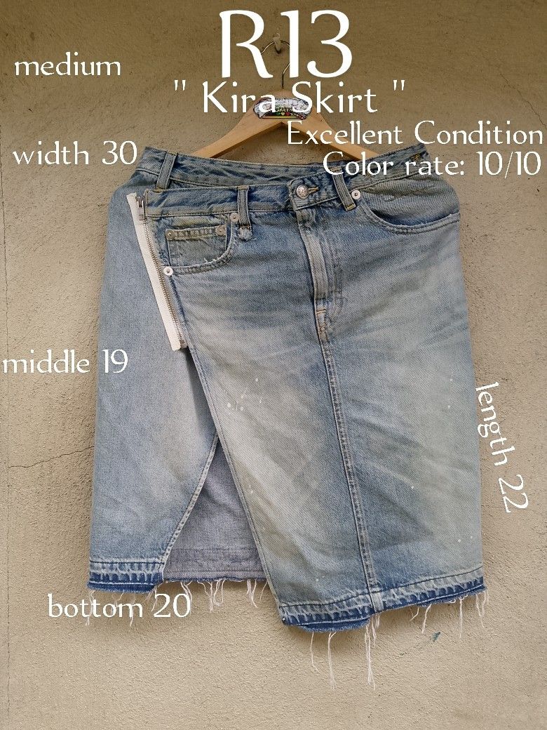 AUTHENTIC! " R13 (Kira Skirt) " (Category: Luxury Apparel) located in Danao, Cebu. Submitted by azaiahnere02 (Listing ID 1464109821, Image 1). Description: details are in first photo ‎measurements through tape measure ‎pm/dm for other details,issues or transactions ‎negotiable! 👊😁.