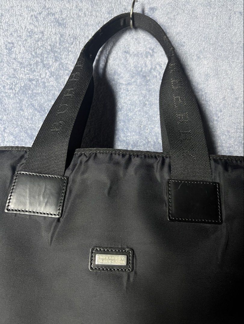 Authentic Burberry Black label tote bag (Category: Luxury Bags & Wallets) located in Quezon City. Submitted by jomsellsdope (Listing ID 1463960738, Image 3). Description: Negotible .