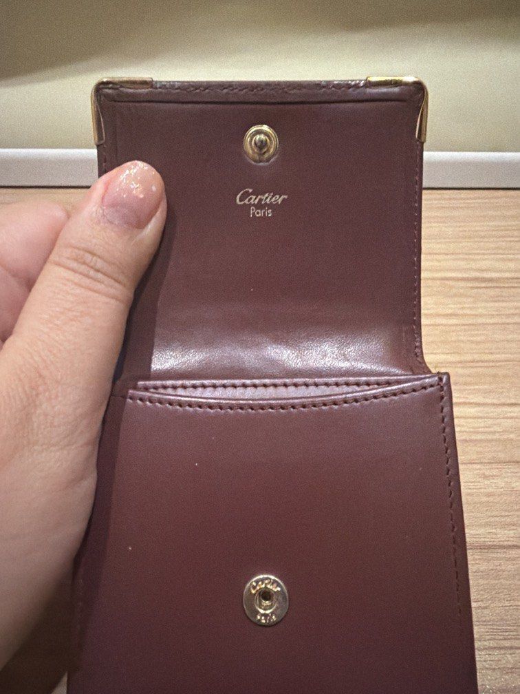 Authentic cartier coin case LP (Category: Purses & Pouches) located in Quezon City. Submitted by theyellowbasket (Listing ID 1464099810, Image 2). Description: Authentic cartier coin case With serial code And heat stamp .