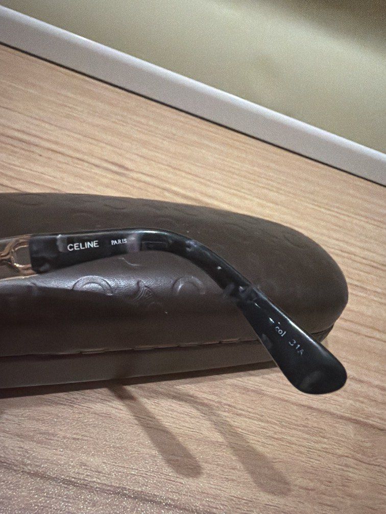 Authentic celine sun glasses LP (Category: Sunglasses & Eyewear) located in Quezon City. Submitted by theyellowbasket (Listing ID 1464099139, Image 3). Description: Authentic celine sunglasses With case and dust cloth Lens are replaced (original lens has a prescription/grade) .