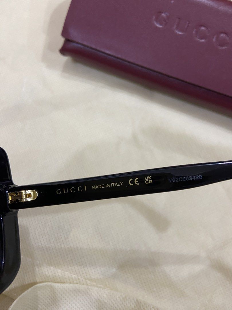 Authentic Gucci Sunglass (Category: Luxury Accessories) located in Paranaque City. Submitted by potatoeeee (Listing ID 1464025687, Image 3). Description: Pm me for more details..