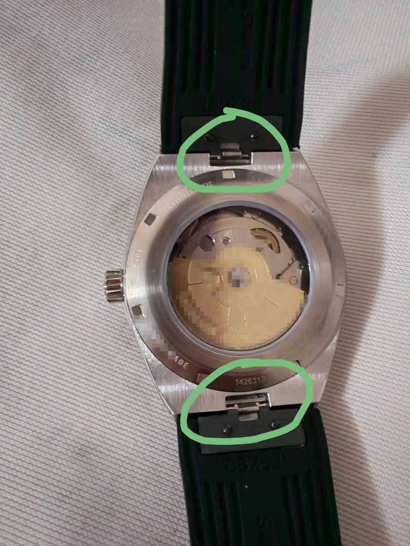 Automatic Watch Quick Release (Category: Men's Watches) located in Singapore. Submitted by freshness12 (Listing ID 1464008186, Image 2). Description: brand new unwrapped have many other models available can chat me to see.