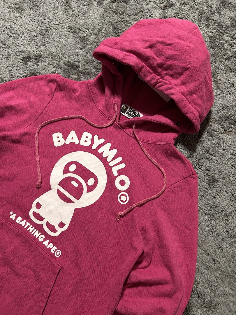 Baby Milo Pullover (Category: Coats, Jackets and Outerwear) located in Lapu Lapu. Submitted by frombelow_ph (Listing ID 1463981470, Image 2). Description: Bape Baby Milo Hoodie Small Womens Legit / Authentic Excellent Condition Dimes: No Flaws DM FOR MORE DETAILS!📲 .