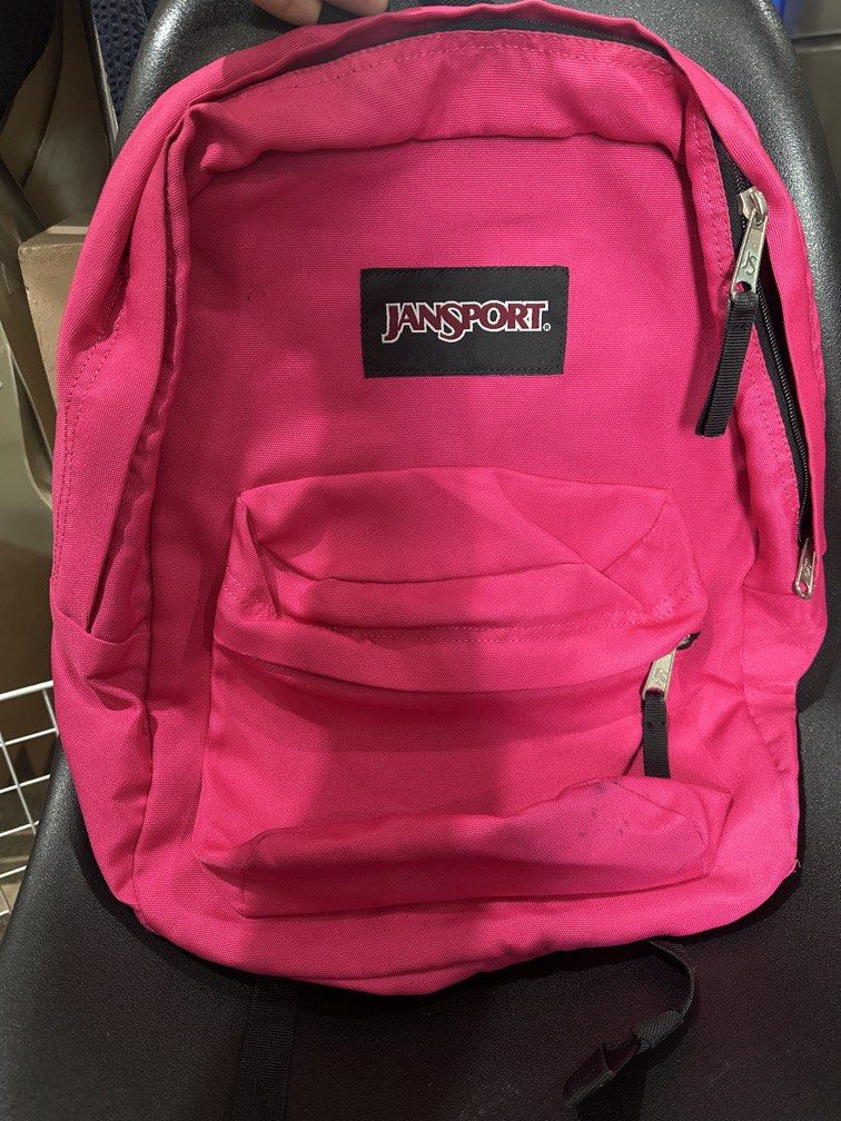 Backpack (USED) (Category: Backpacks) located in Manila. Submitted by krystalchewey_ (Listing ID 1463954331, Image 1). Description: Used Actual Photo Posted 250php With ink stain Check photos AS-IS.