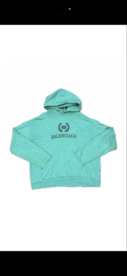 Balenciaga Hoodie (Category: Hoodies) located in Manila. Submitted by choooooochoooo (Listing ID 1464103929, Image 1). Description: Needs wash.