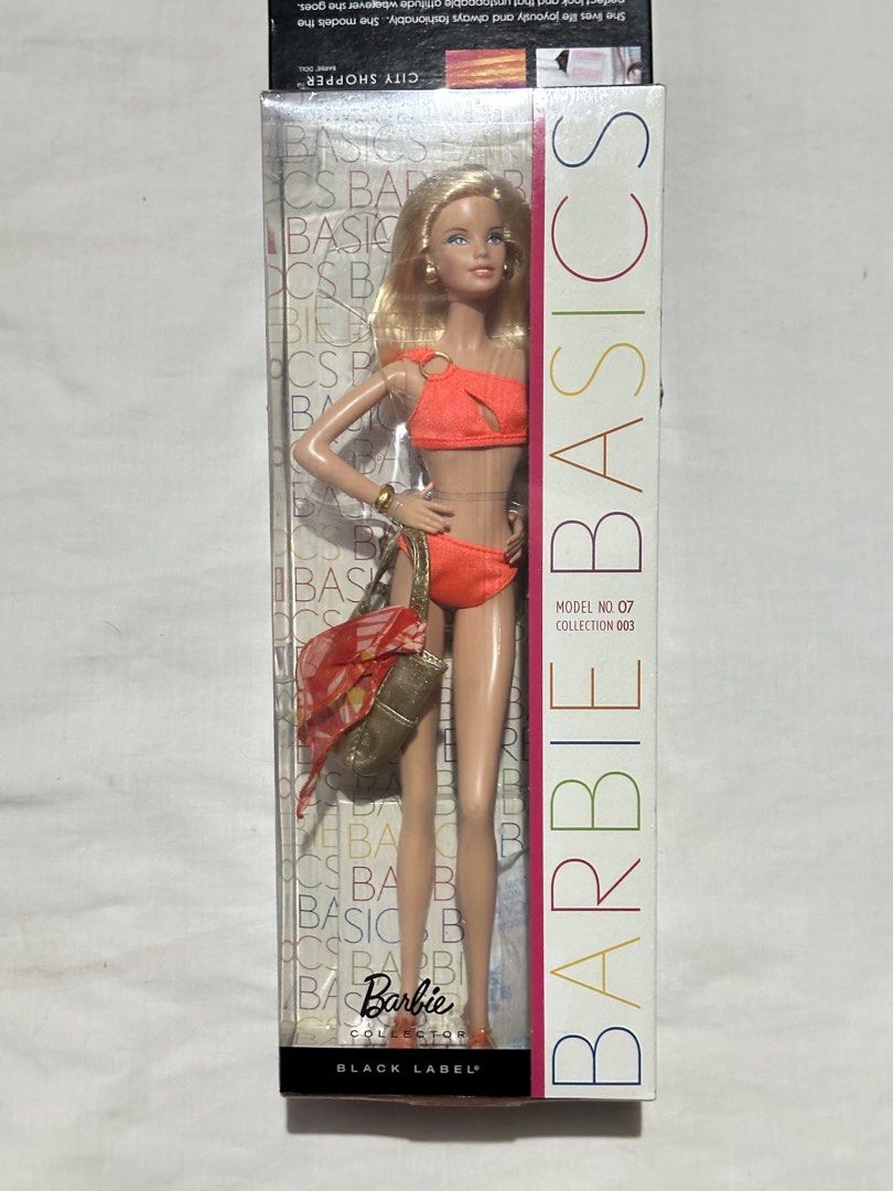 Barbie Basics Swimsuit (Category: Kids Toys) located in Makati City. Submitted by rossie17 (Listing ID 1464001011, Image 2). Description: 🖤 QUITTING SALE 🖤 Barbie Basics Jeans & Barbie Basics Swimsuit ₱7,000 each Decluttering my collection and letting these dolls go. ✨ MOP: MariBank MOD: Lalamove / J&T Location: Taguig City First to mine and pay. No holds. WYSIWYG | No returns/refunds PM for photos and details. 💌.