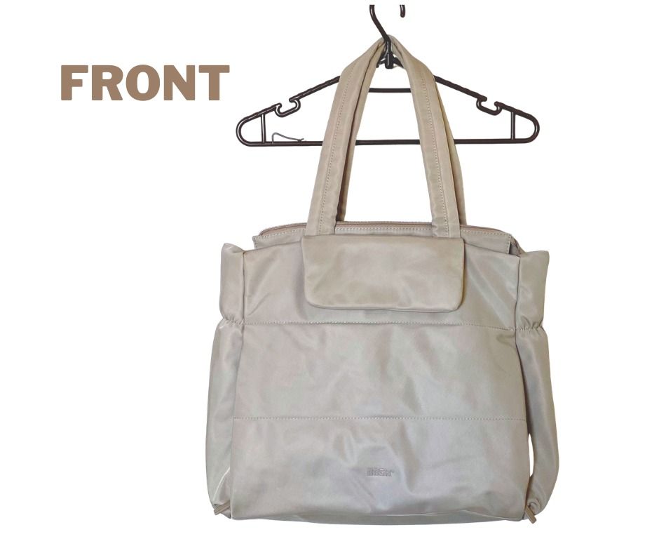 BASH Gateway Weekday Tote (Category: Tote Bags) located in Caloocan City. Submitted by thrivewith77495 (Listing ID 1464011882, Image 1). Description: Color: Dune Length: 36 cm Width: 12 cm Height: 31 cm Material: Water-resistant Nylon NO ISSUES Buyer will shoulder shipping from Quezon City. Can do meet-up near SM North EDSA..