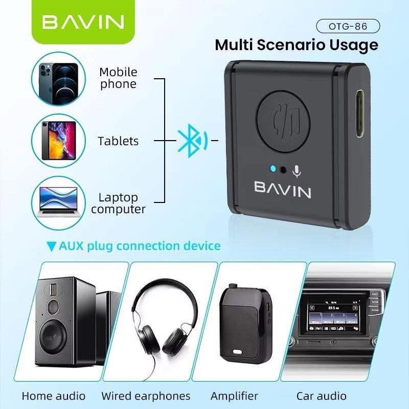 Bavin Bluetooth Reciever (Category: Soundbars, Speakers & Amplifiers) located in Manila. Submitted by erick80762 (Listing ID 1463976621, Image 2). Description: .
