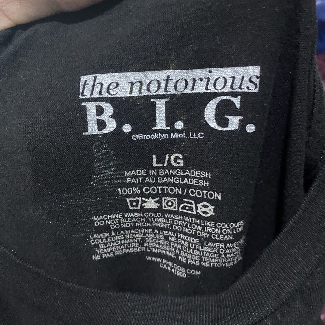 Biggie rap tee (Category: Formal Shirts) located in Digos. Submitted by thriftnigoy (Listing ID 1464001475, Image 2). Description: Biggy 499🏷️ Dimes: inches Width 21 length: 28 Best fit medium to large - Excellent condition - color rate 10 - no issue.