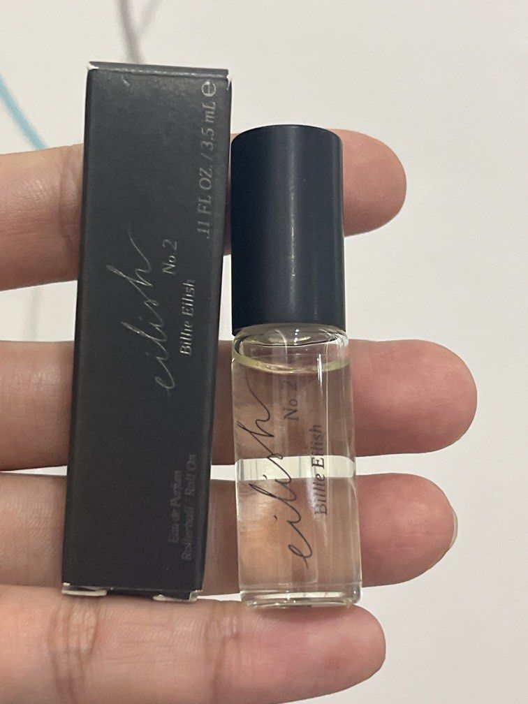 Billie Eilish no2 (Category: Fragrance & Deodorants) located in Manila. Submitted by luxeclassyshop (Listing ID 1464014853, Image 3). Description: Billie eilish no 2 3.5ml Original Rollball.