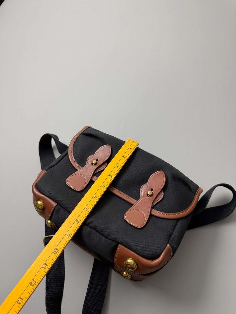 BILLINGHAM L2 CAMERA BAG (Category: Cross-body Bags) located in Guagua. Submitted by sweetboyy (Listing ID 1464052331, Image 2). Description: BILLINGHAM L2 CAMERA BAG BLACK CANVAS WITH TAN LEATHER TRIM.