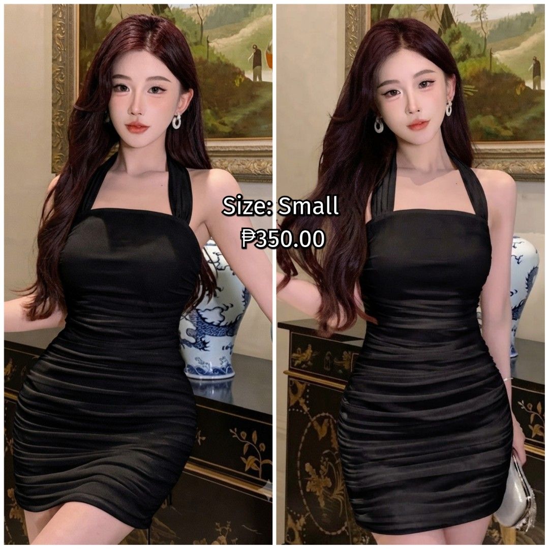 Black dress (Category: Dresses) located in Taguig. Submitted by itsme_luna (Listing ID 1464059791, Image 1). Description: Size: 26-29waist ✅Gcash (payment first) 🛵 Lalamove 📍 Taguig City.
