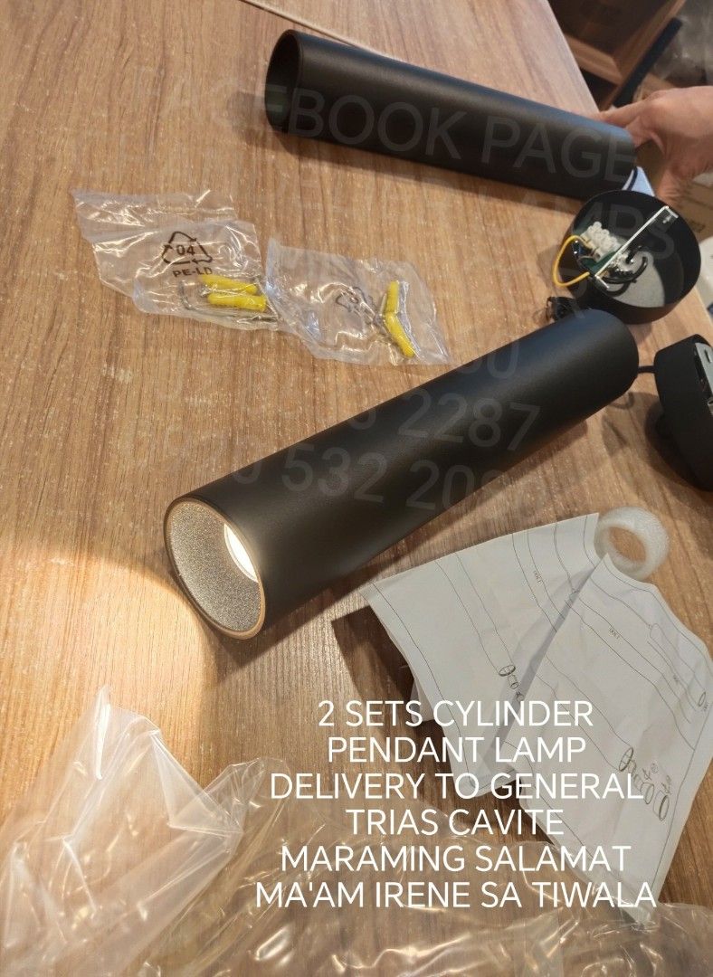 Black hanging lamp (Category: Lighting) located in Manila. Submitted by aranyailawan (Listing ID 1464068191, Image 2). Description: 🪬🧿 COLLECTING ORDERS🧿🪬 SAME DAY DELIVERY SHIPPING We're now open to serve you DESIGN ORDER NAME ADDRESS LANDMARK CELLPHONE NUMBERC.O.D Metro Manila only W/ delivery fee PAYMENT FIRST Province Area W/ Shipping fee FACEBOOK PAGE Chandelier Lamps Home Decor Since 1980 ☎️ 02 8633 2287 📱0920 532 2080.