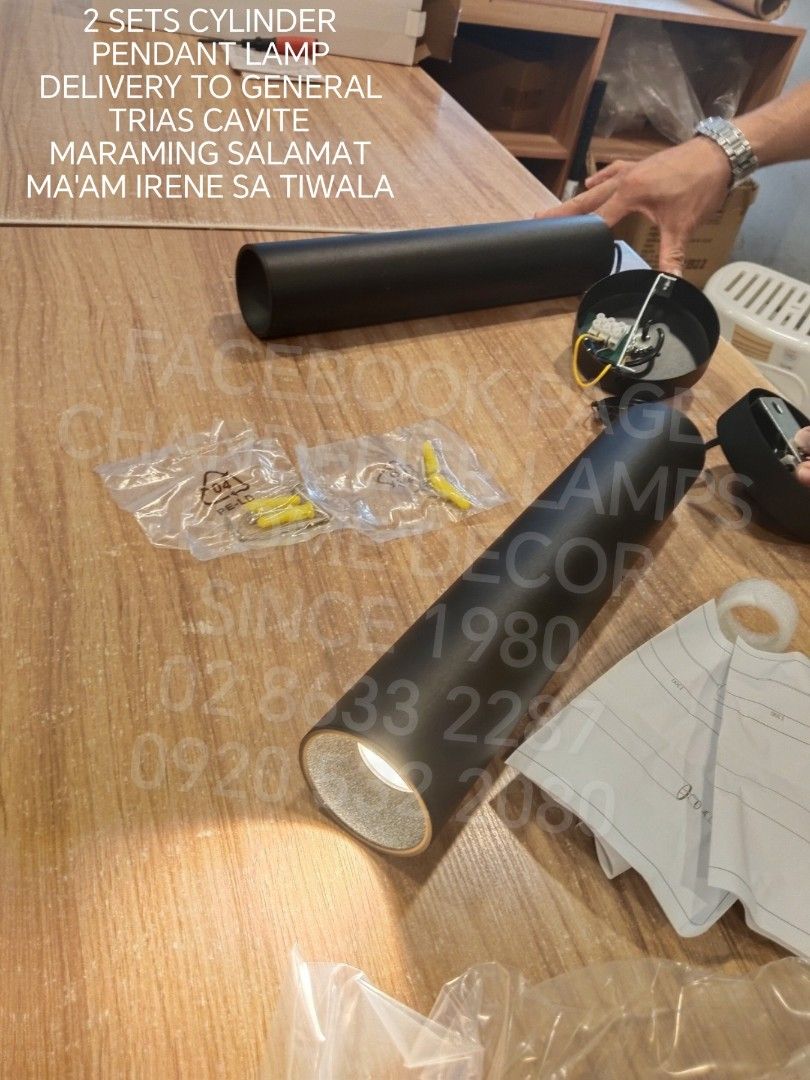 Black hanging lamp (Category: Lighting) located in Manila. Submitted by aranyailawan (Listing ID 1464068191, Image 1). Description: 🪬🧿 COLLECTING ORDERS🧿🪬 SAME DAY DELIVERY SHIPPING We're now open to serve you DESIGN ORDER NAME ADDRESS LANDMARK CELLPHONE NUMBERC.O.D Metro Manila only W/ delivery fee PAYMENT FIRST Province Area W/ Shipping fee FACEBOOK PAGE Chandelier Lamps Home Decor Since 1980 ☎️ 02 8633 2287 📱0920 532 2080.