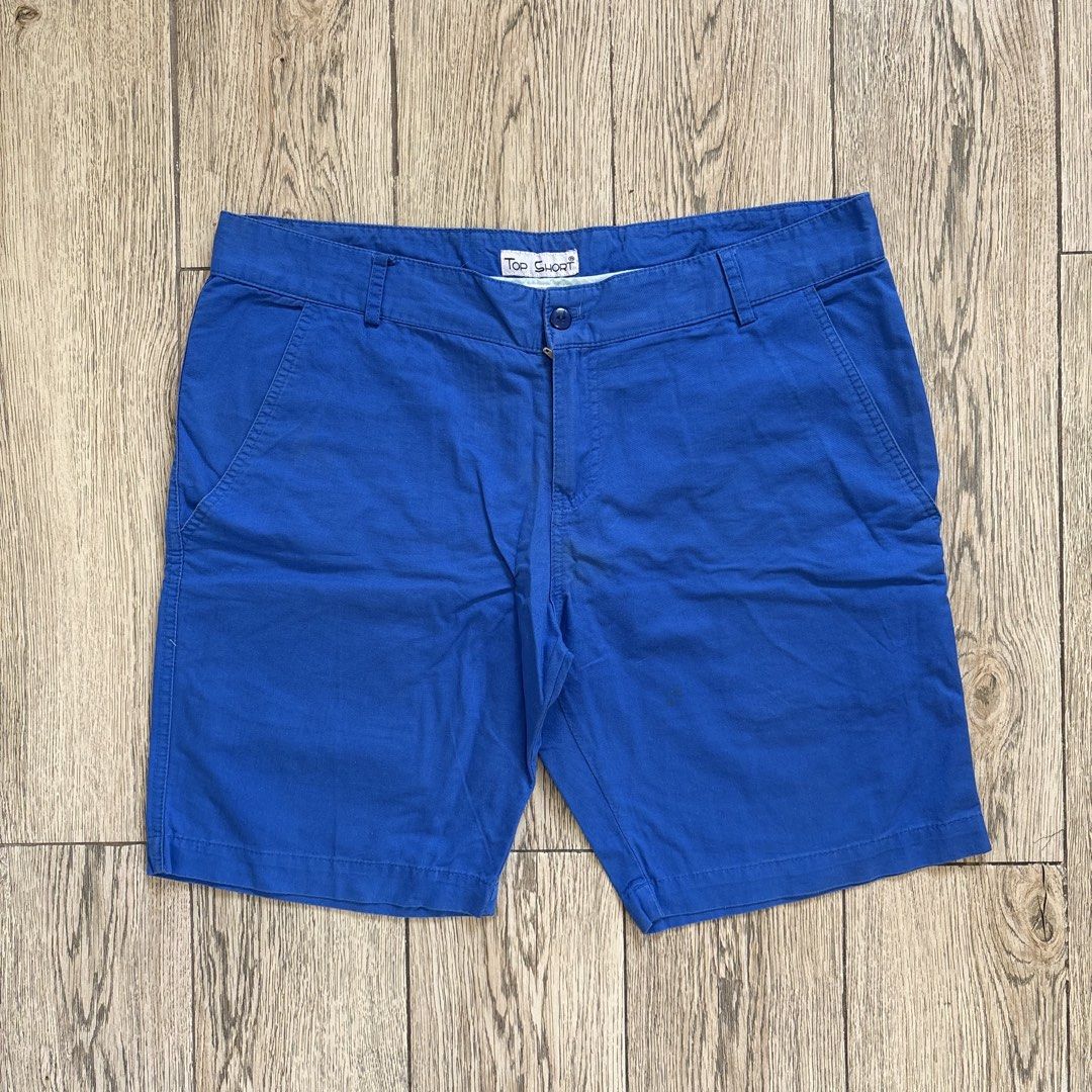 Blue Chino Shorts (Category: Shorts) located in Imus. Submitted by reloved.nd (Listing ID 1464071686, Image 1). Description: - Brand: Top Short - Color: Blue - Style: Classic fit chino shorts - Closure: Button and zip - Pockets: Two side, two back - Ideal for: Casual wear, beach days - Features: Comfortable and stylish.