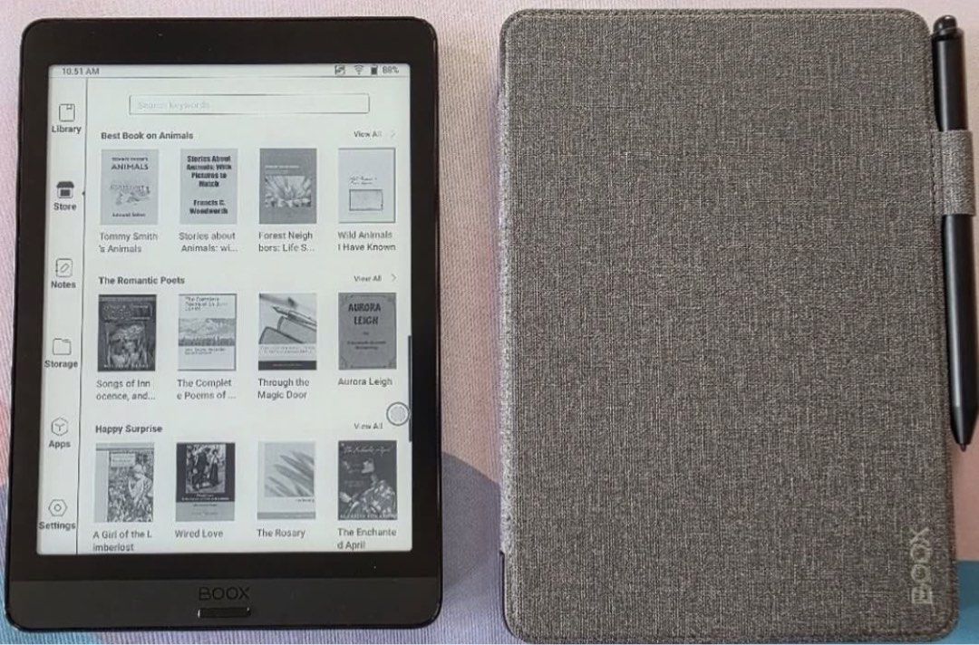 Boox nova 3 with stylus (Category: E-Readers) located in Pasig City. Submitted by ch.1003 (Listing ID 1464071185, Image 1). Description: Boox .