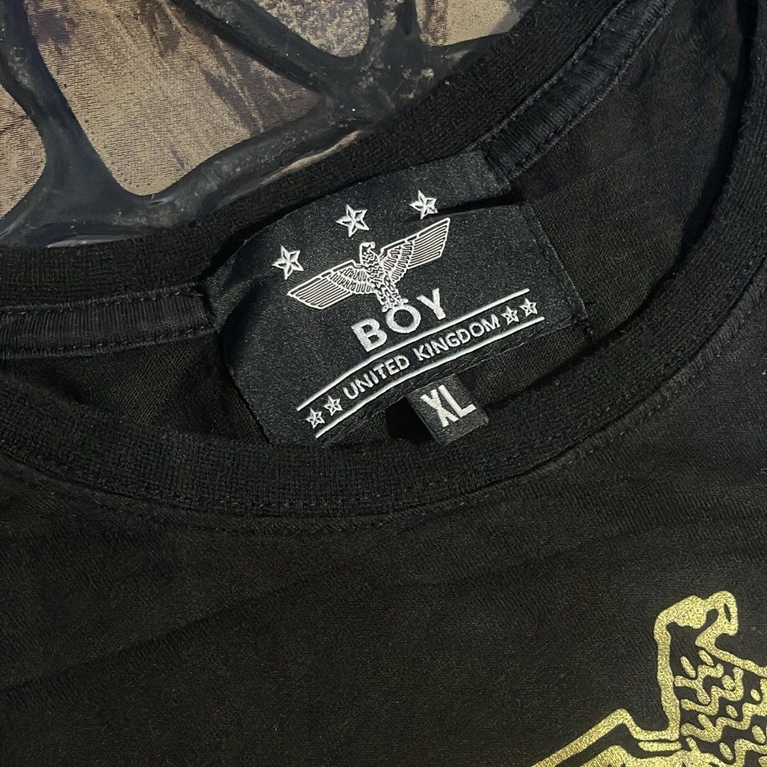 BOY LONDON (Category: Tshirts & Polo Shirts ) located in Manila. Submitted by kentjoshua051306 (Listing ID 1464129382, Image 2). Description: - VGOOD CONDITION - COMPLETE TAG. .