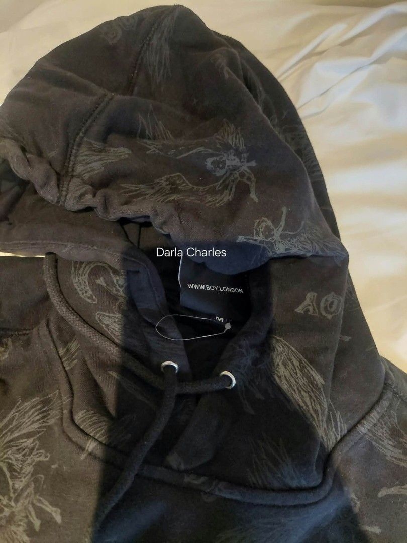 Boy London Hoodie (Category: Hoodies) located in Batangas. Submitted by dramaticcloset (Listing ID 1463972362, Image 3). Description: 100% Authentic. Embroidered details. Price negotiable!.
