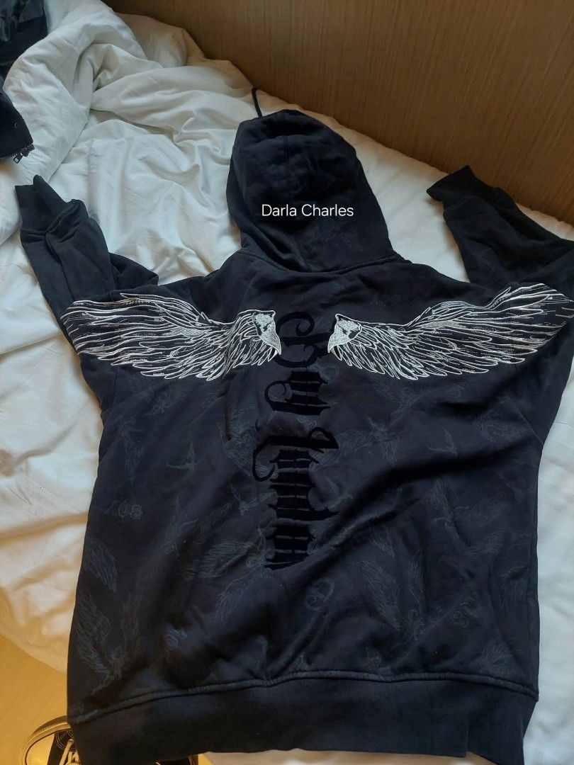 Boy London Hoodie (Category: Hoodies) located in Batangas. Submitted by dramaticcloset (Listing ID 1463972362, Image 1). Description: 100% Authentic. Embroidered details. Price negotiable!.