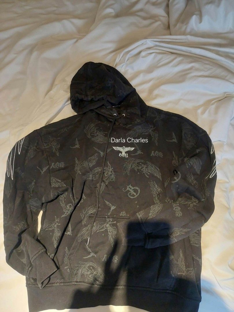 Boy London Hoodie (Category: Hoodies) located in Batangas. Submitted by dramaticcloset (Listing ID 1463972362, Image 2). Description: 100% Authentic. Embroidered details. Price negotiable!.