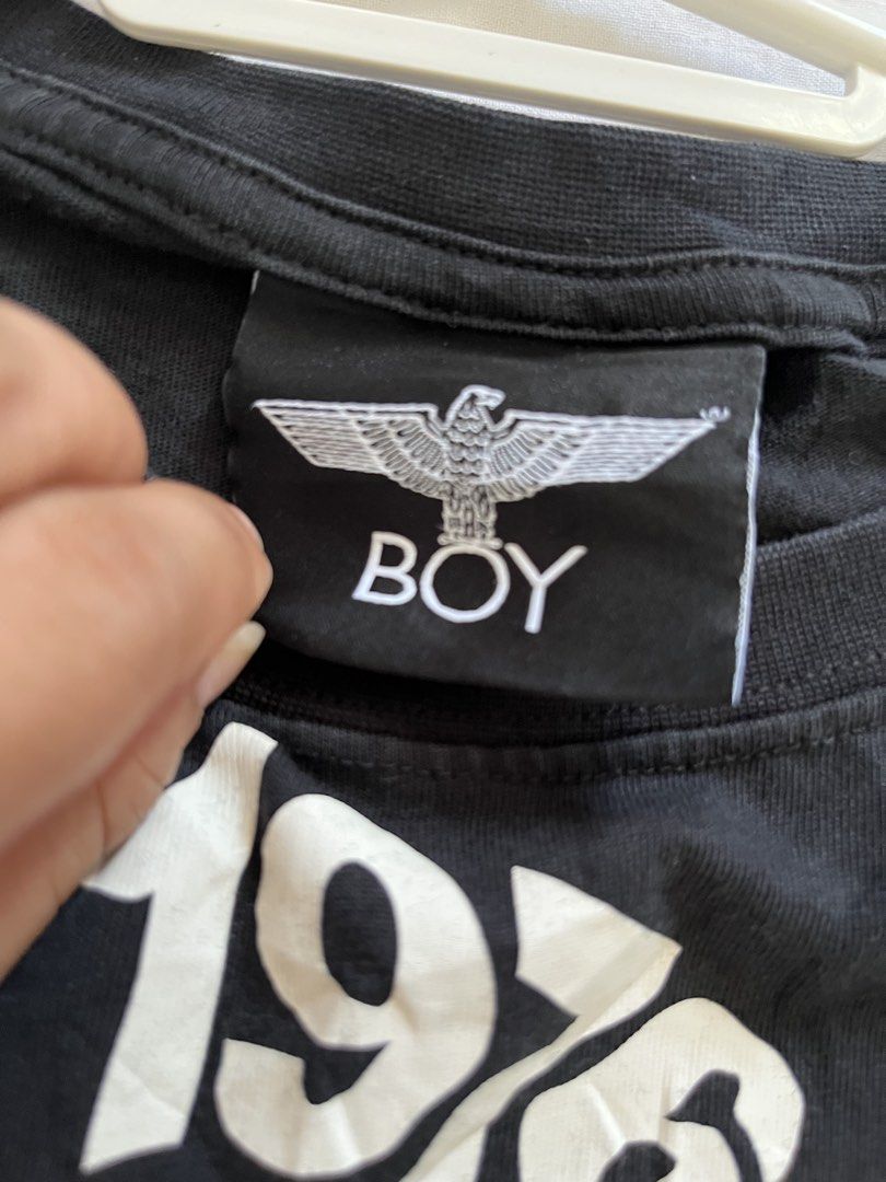 Boy london shirt (Category: Coats, Jackets and Outerwear) located in Malolos. Submitted by rmx.essential (Listing ID 1463944424, Image 2). Description: Dimes 24x30 Complete tags Heavy cotton Payment first via gcash Lalamove delivery.