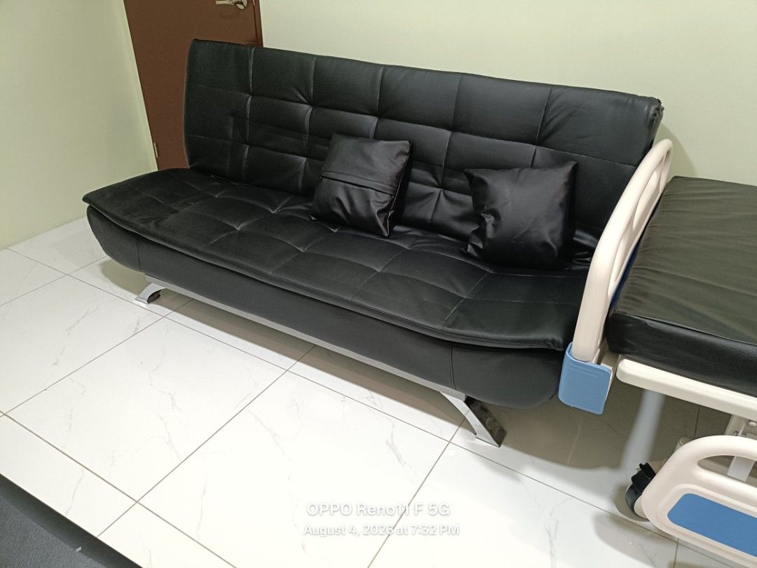 Brand new Sofa Bed with Pillow (Category: Sofas) located in Manila. Submitted by morallosmariel2 (Listing ID 1463954771, Image 2). Description: ▪︎ Now Available Stock ▪︎ Brand new Item ▪︎ Ready To Deliver ▪︎ free Assemble / Installation ▪︎ On Hand / On Hand ▪︎ G cash Payment ▪︎ Bank transfer 09705024492 / 09460969894.