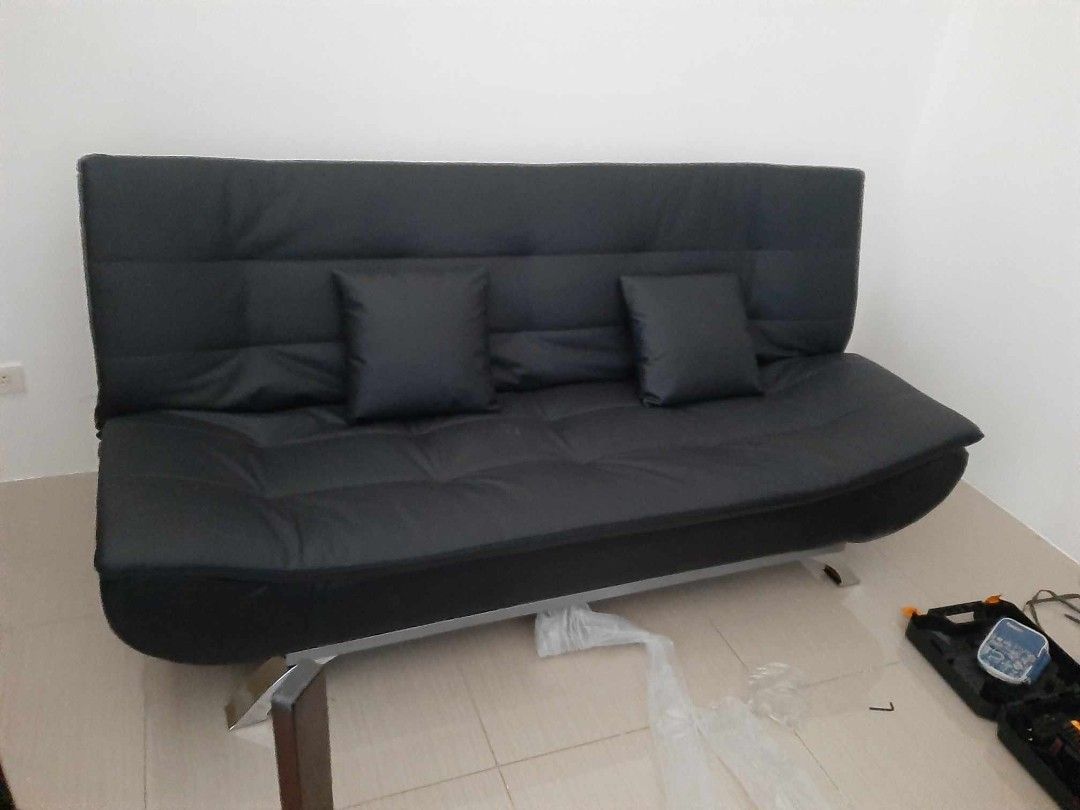 Brand new Sofa Bed with Pillow (Category: Sofas) located in Manila. Submitted by morallosmariel2 (Listing ID 1463954771, Image 3). Description: ▪︎ Now Available Stock ▪︎ Brand new Item ▪︎ Ready To Deliver ▪︎ free Assemble / Installation ▪︎ On Hand / On Hand ▪︎ G cash Payment ▪︎ Bank transfer 09705024492 / 09460969894.