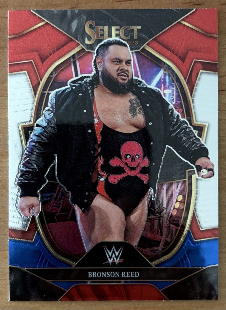 Bronson Reed | WWE Cards ~ Concourse '23 [RWB] (Category: Raw Singles) located in Makati City. Submitted by cardlab (Listing ID 1463960047, Image 1). Description: Items are 💯 authentic/original/legit. About The Card: • 2023 Select Concourse • Card No. 100 • RWB FOR: • Cards ₱99 and below with Card Sleeves • Cards ₱100 and up with Used Toploader • ₱10 for Bnew Tops Packaging (If Shipping): ✔️ Plastic cover ✔️ Cardboard ✔️ Bubble wrap NOTE: • Card
