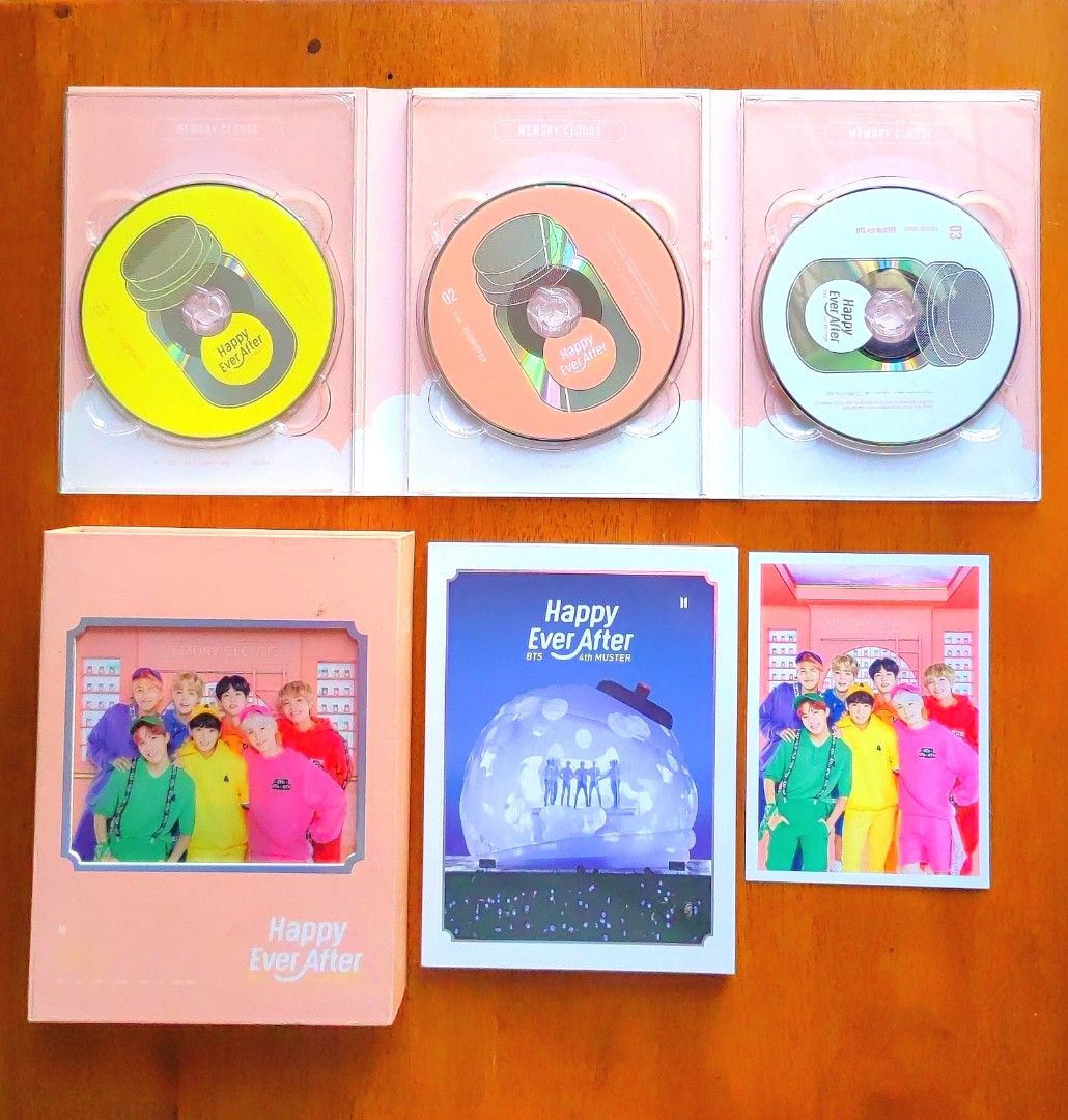 BTS 4th Muster Happy Ever After DVD (Category: CDs & DVDs) located in Cebu City. Submitted by pikapicachuuu_bns (Listing ID 1463972763, Image 1). Description: WTS LFB ↪︎ BTS 4th Muster Happy Ever After DVD 💸 1650 📍Official 📍On hand 📍Reply or message to claim #bts #jin #v #jungkook #jimin #rm #suga #jhope #btsalbum #kpop #album #merch #army #wts #lfb #willingtosell #lookingforbuyer #photocard #cd #btsalbum #btsarmy #armybong #btslightstick #wi