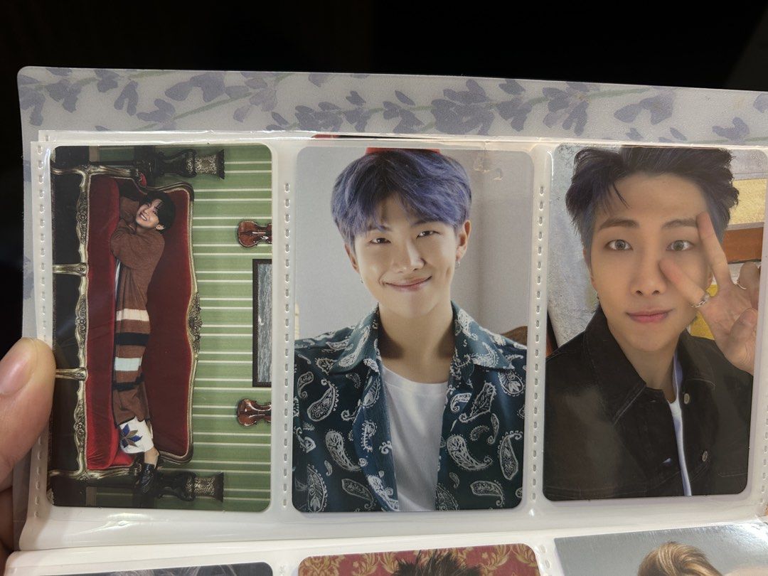 BTS RM, JK, V, J-Hope Photocards - Various Sets (Category: K-Wave Merchandise) located in Taguig. Submitted by kat_hizon92 (Listing ID 1464007931, Image 2). Description: ✨Official BTS Members Photocards ✨ RM, J-Hope, V, and Jungkook 💰 ₱100 each Bundle Purchase: BTS RM Set - ₱400 (negotiable) BTS J-Hope Set - ₱450 (negotiable) BTS Taehyung/V Set - ₱400 (negotiable) BTS Jungkook Set - ₱350 (negotiable) Take All for ₱1,500 Condition: good condition