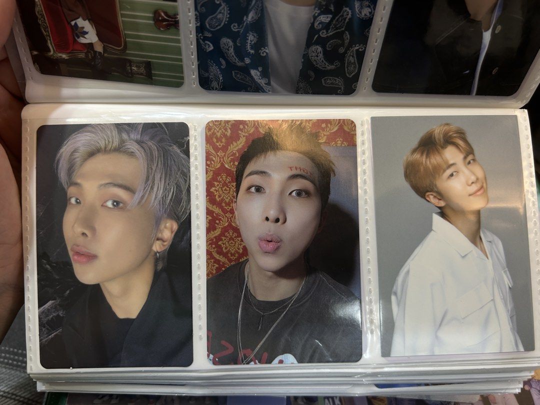 BTS RM, JK, V, J-Hope Photocards - Various Sets (Category: K-Wave Merchandise) located in Taguig. Submitted by kat_hizon92 (Listing ID 1464007931, Image 1). Description: ✨Official BTS Members Photocards ✨ RM, J-Hope, V, and Jungkook 💰 ₱100 each Bundle Purchase: BTS RM Set - ₱400 (negotiable) BTS J-Hope Set - ₱450 (negotiable) BTS Taehyung/V Set - ₱400 (negotiable) BTS Jungkook Set - ₱350 (negotiable) Take All for ₱1,500 Condition: good condition
