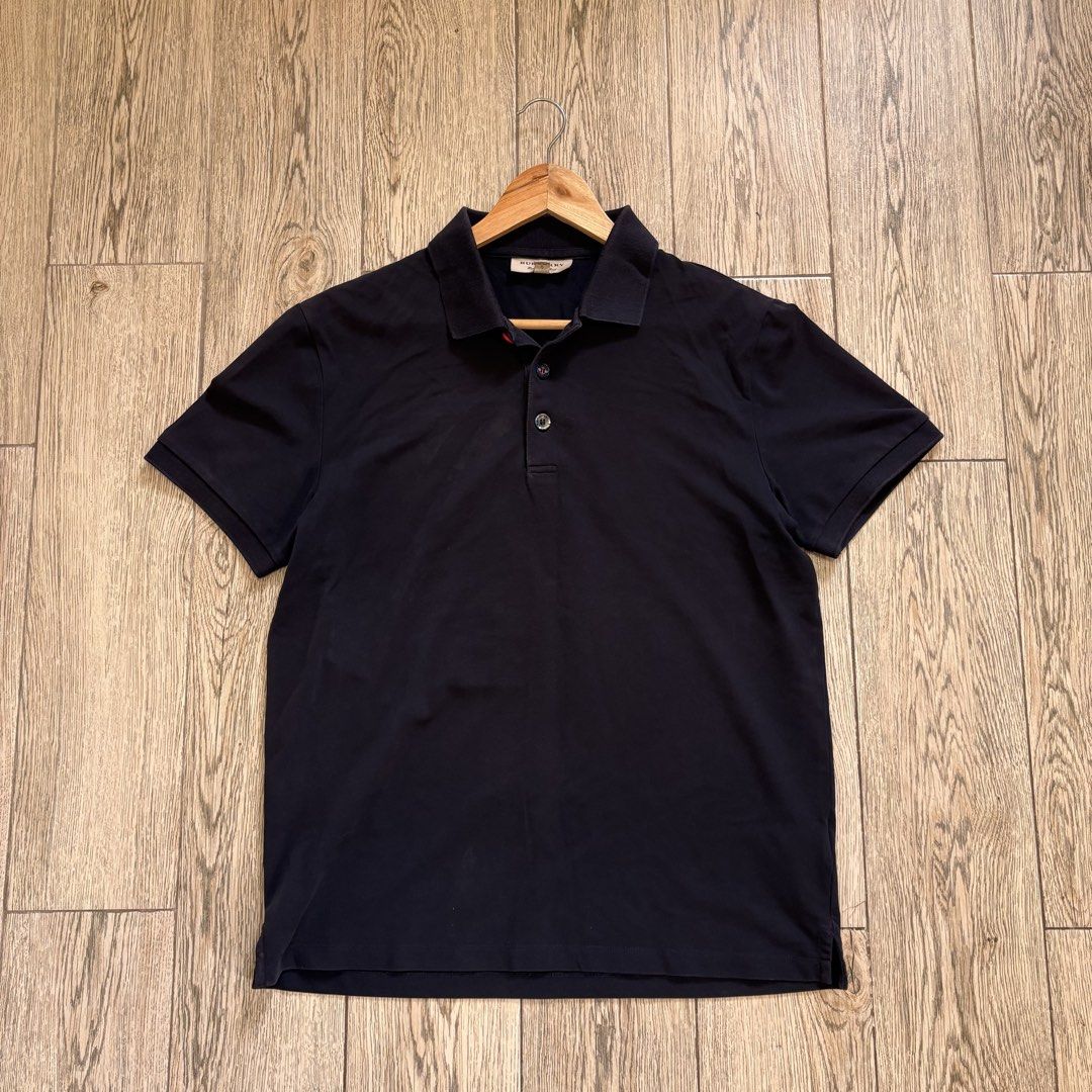 Burberry Black Polo Shirt (Category: Tshirts & Polo Shirts ) located in Imus. Submitted by reloved.nd (Listing ID 1464074347, Image 1). Description: send imsg.