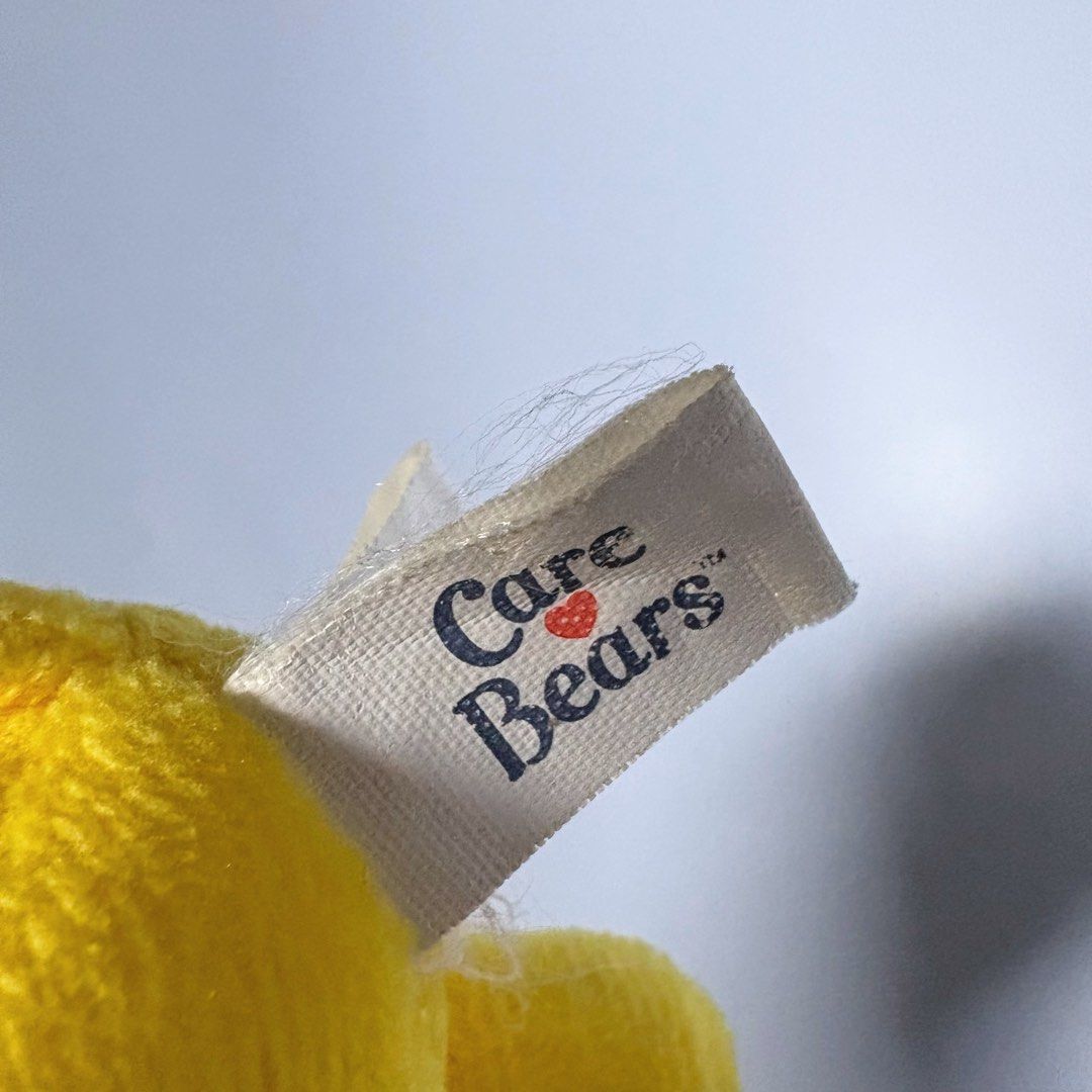 SALE Care Bears Yellow Charm/Keychain (Category: Plushies & Soft Toys) located in San Fernando. Submitted by lovemypreloveddd (Listing ID 1464027244, Image 2). Description: 𐙚 ₊˚⊹♡ PRELOVED NOTE ♡⊹˚₊ 𐙚 These are preloved pieces, so please expect signs of love/use ♡ Please manage your expectations when buying preloved hehe 🫶🏻 Minor imperfections are normal and part of their preloved charm! ✿ Please check all photos & details before claiming ✿ C