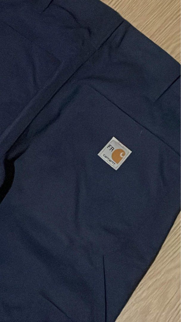 Carhartt (Category: Jeans) located in Manila. Submitted by owner4garmen.story (Listing ID 1463959124, Image 3). Description: Carhartt Jeans - NAVY Carpenter (FR) Measurements (inches): Waist: 30 Thight: 13.5 Length: 40 Leg opening: 9 Good condition Flaw(s): None Authentic .