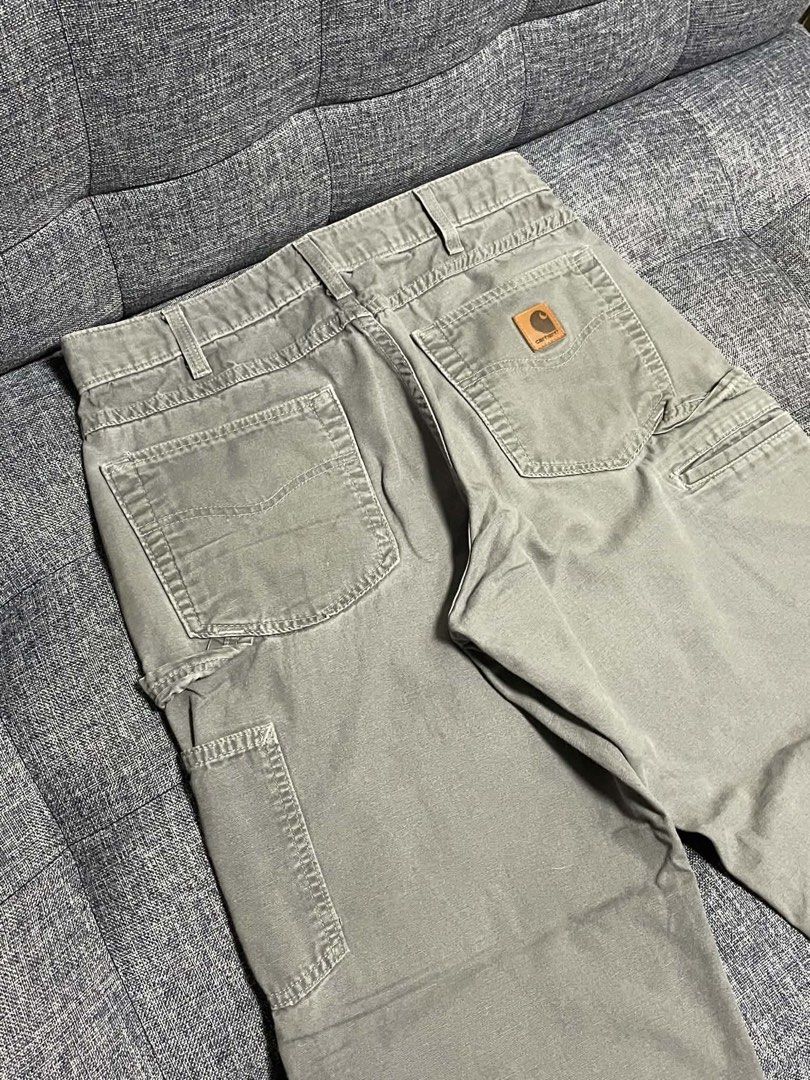 Carhartt (Category: Jeans) located in Manila. Submitted by owner4garmen.story (Listing ID 1463960966, Image 3). Description: Carhartt Jeans - CHR Carpenter (B159) Measurements (inches): Waist: 32 Thight: 13 Length: 38.5 Leg opening: 9 Good condition Flaw(s): Scratches Authentic .