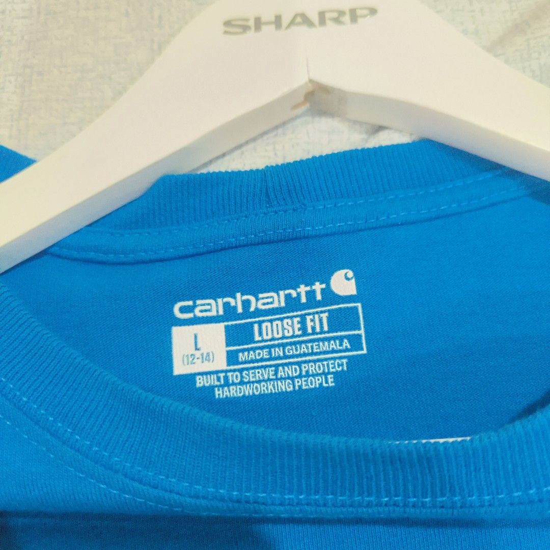 Carhartt Script Long Sleeves (Category: Tshirts & Polo Shirts ) located in Bangued. Submitted by nashiegoods (Listing ID 1464016810, Image 3). Description: COLOR RATE: 9/10🌈 SIZE: 22x27 ISSUES: ❌NO CRACKPRINTS, NO PIN HOLES AUTHENTIC✅ LOCATION: BAGUIO (2600) UNLI VC/VOUCH CHECK MY BLUE APP FOR MORE PROOFS JNT COURIER.