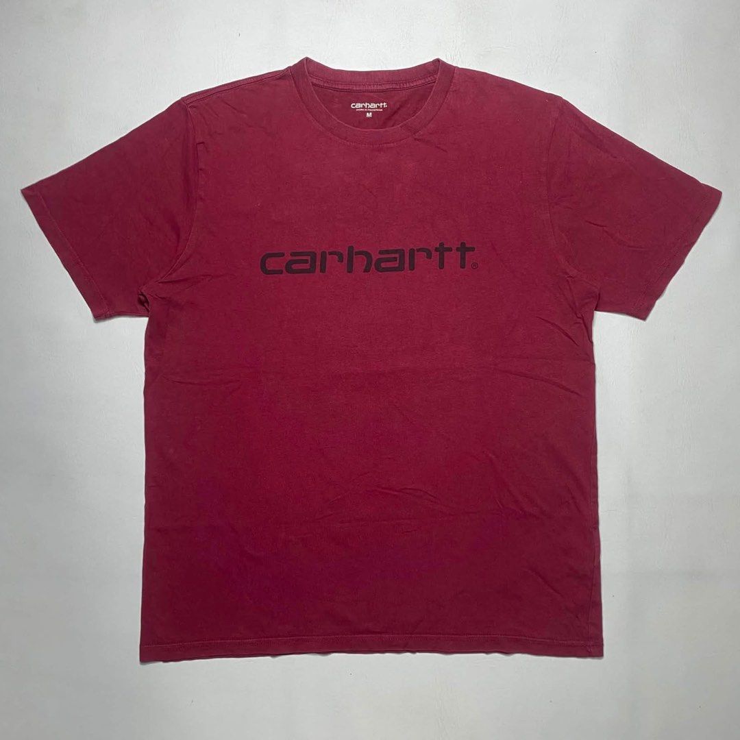 CARHARTT SPELL OUT CHEST LOGO (Category: Tshirts & Polo Shirts ) located in San Fernando. Submitted by upwear.ph (Listing ID 1464059402, Image 1). Description: CARHARTT SPELL OUT CHEST LOGO CONDITION : EXCELLENT SIZE : MEDIUM DIMENSIONS: W21.5 x L28 ISSUE: NONE .
