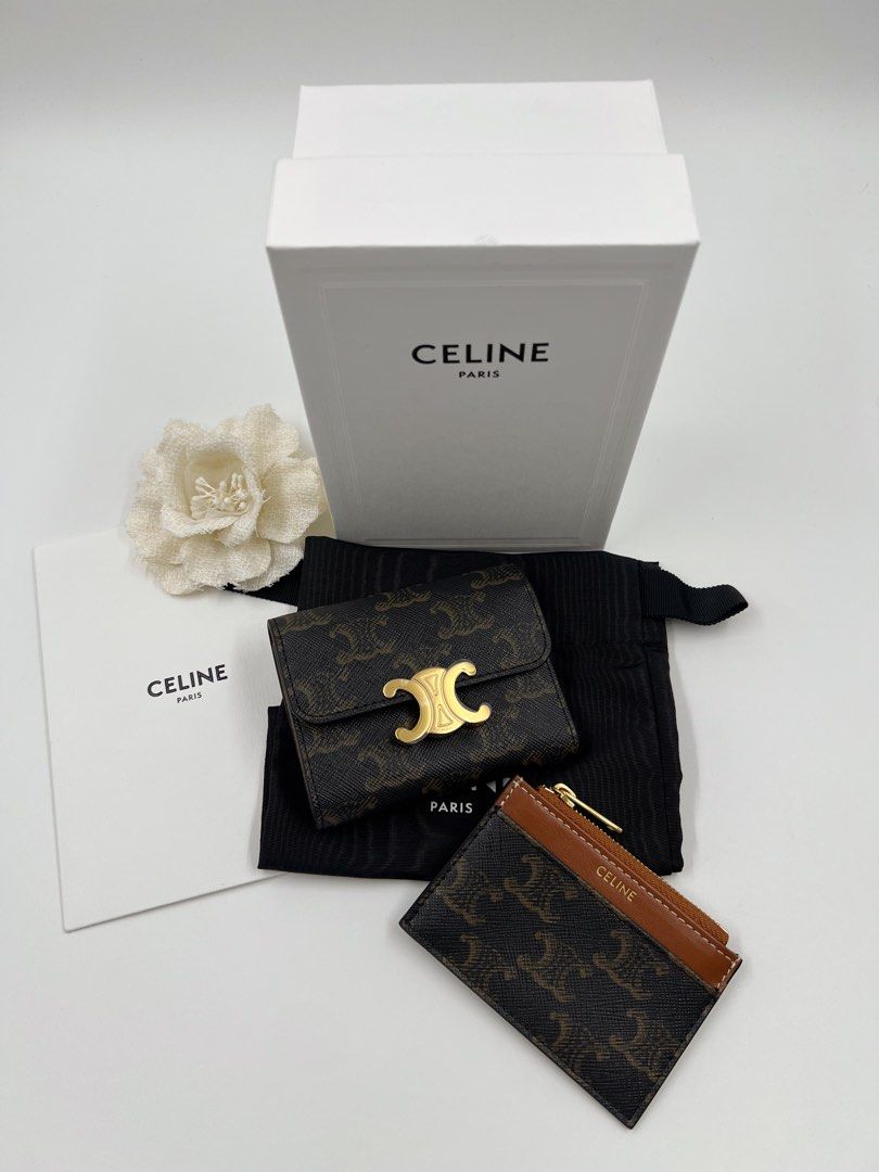 ⚜️Celine compact wallet / card holder (Category: Luxury Bags & Wallets) located in Makati City. Submitted by 90sangel (Listing ID 1464010453, Image 1). Description: .