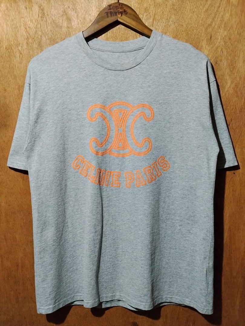 CELINE PARIS SHIRT (Category: Activewear) located in Kalibo. Submitted by ionsthrift (Listing ID 1464106080, Image 1). Description: 📌Ugaliing mag basa palagi, pra iwas tanong o aberya. 📌Wag na mag offer kng hndi nman kayang panindigan or bibilhin. Dahil once na nag offer ka dpat sure ka. 📌Please, manage your expectation nlng, halos lahat po ng items ay galing ukay, denedeclare ko nman pag my issue, pro pasensya na pag meron akong di napansin, 