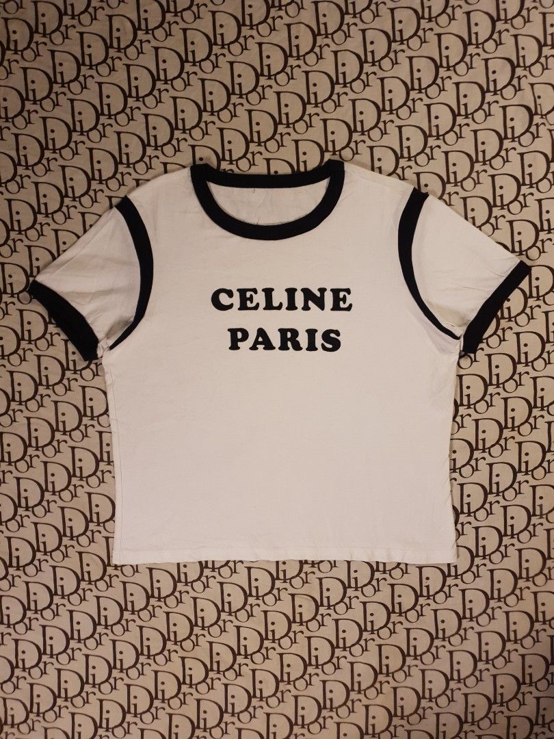 Celine Paris top croptop (Category: Shirts) located in San Fernando. Submitted by retro.district. (Listing ID 1464120001, Image 1). Description: - Celine Paris croptop - Size: Small - Condition: Excellent - no issue.