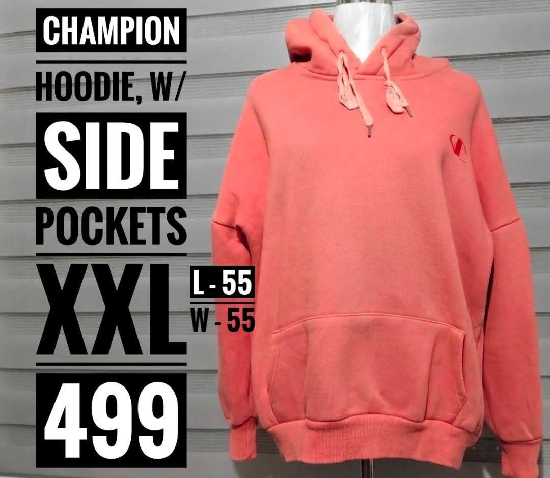 Champion Hoodie Jacket 2XL (Category: Coats, Jackets and Outerwear) located in Quezon City. Submitted by kalyedadshoesandapparel (Listing ID 1463992601, Image 1). Description: 55 X 55 CM.