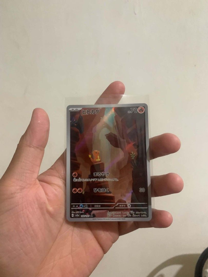 Charmander 168/165 AR (Category: Raw Singles) located in Manila. Submitted by gthrift0524 (Listing ID 1464001750, Image 3). Description: SHIPPED 1.6K.