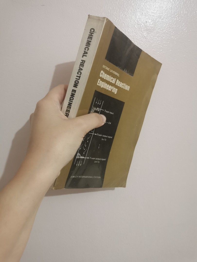 Chemical Reaction Engineering by Levenspiel (Category: Textbooks) located in Pasig City. Submitted by rialuna_fire (Listing ID 1463967362, Image 1). Description: .