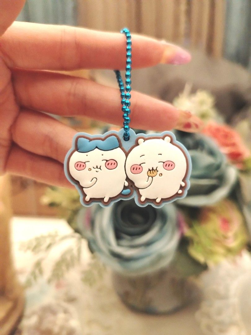 Chiikawa × Hachiware Rubber Keychain (Category: Character Goods) located in San Fernando. Submitted by jpmarketplace2023 (Listing ID 1464011675, Image 1). Description: 💚 All items are authentic from Japan. 💛 MOP: GCash (❌️ GCash Protect) 🩵 MOD: LBC only (❌️ S. Checkout, COD, COP) 💙 Meet-up: Vista Mall, San Fernando, Pampanga 💜 All items are on-hand. 🧡 First to pay gets the item first. ❤️ Breakable items are packed with care and caution. Sel