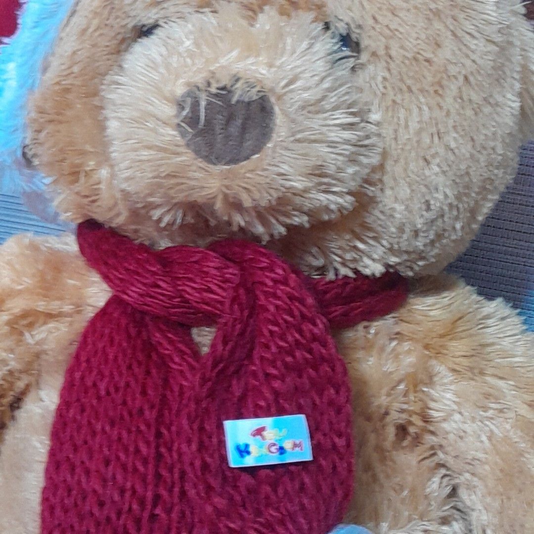 Christmas Teddy Bear (Category: Infant Playtime) located in Las Pinas. Submitted by 84vintage (Listing ID 1463969060, Image 2). Description: As Is Where Is Only. Actual photos posted. Please examine them carefully as they are part of the description. --📌 MUST READ Before Dealing with us 📌-- ⚠️Price is posted. No lowballs please. ⚠️Vintage items are only sold As Is Where Is. If you want new items without any flaws, you can buy at the mall. Pleas