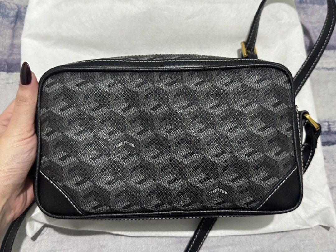 Christy Ng San Pedro (Category: Cross-body Bags) located in Cavite. Submitted by yshcollections (Listing ID 1463939539, Image 3). Description: Good as new with pristine condition Used only twice RSF : Need funds Location : Bacoor Cavite.