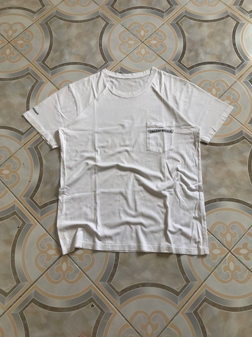 Chrome Hearts Shirt (Category: Tshirts & Polo Shirts ) located in Manila. Submitted by buds.thrift (Listing ID 1463966081, Image 2). Description: Chrome hearts Shirt Dimes:22x29 Cr:9.5/10 Good Condition! Dm For Details!🔥.