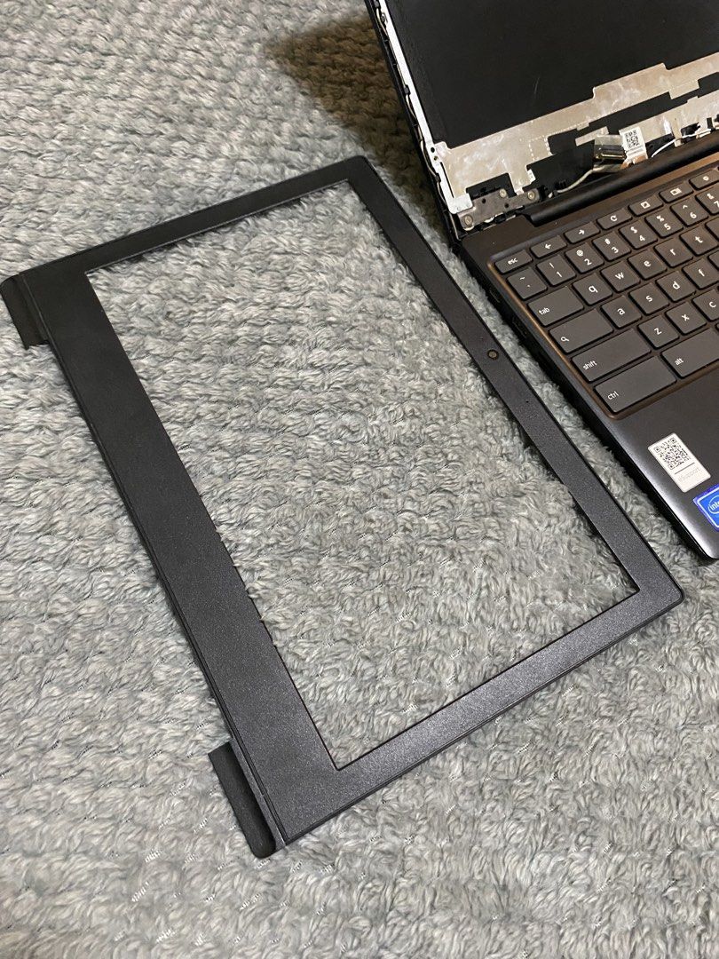 Chromebook (For Parts Only) (Category: Laptops & Notebooks) located in Makati City. Submitted by itsneverluckitsgod (Listing ID 1464029115, Image 3). Description: SELLING FOR PARTS ONLY UNIT: LENOVO IdeaPad 3 CB 11IGL05 Defective unit. Short circuited motherboard. Battery, keyboard, touchpad still working. Chromebook Body - 900 Screen Only (Pristine Condition) - 900.
